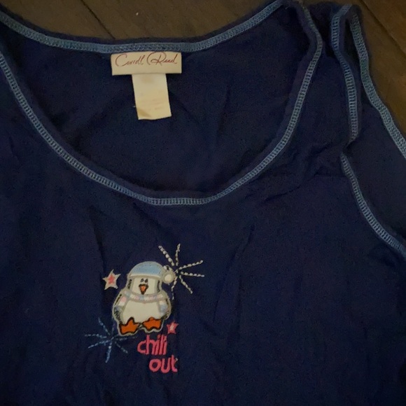 🎉2/$20 Pajama sweater and tank set - Picture 3 of 3